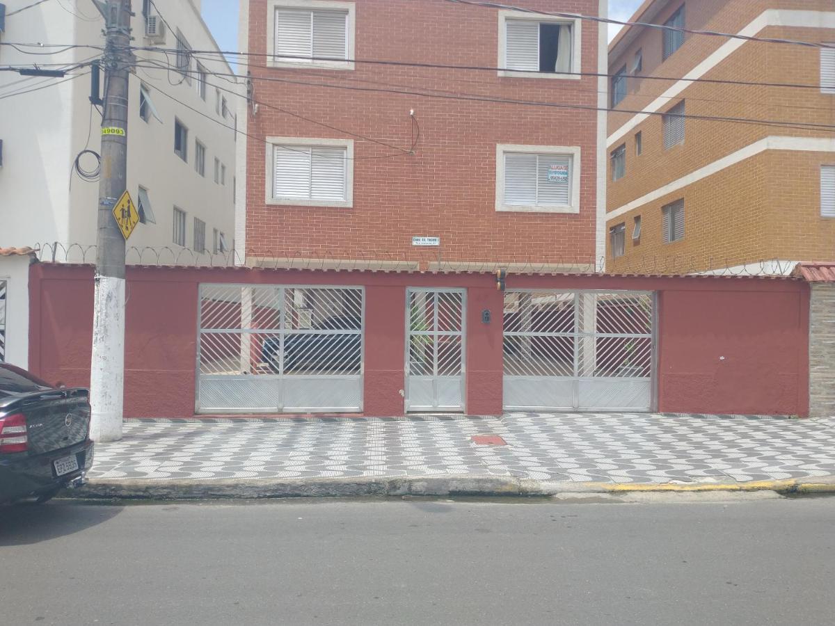 O Ap Do Fe - Apartamento Praia Grande - Vila Tupi Bagian luar foto